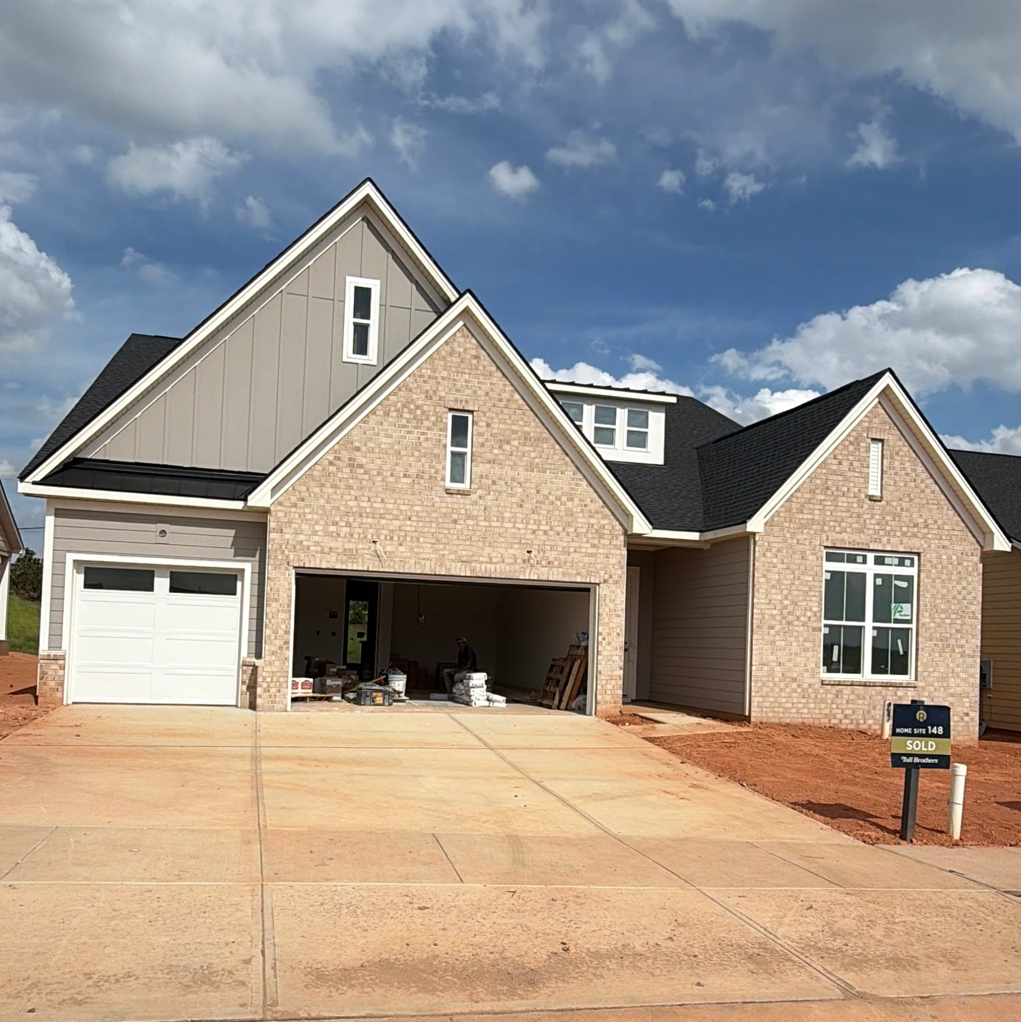 2275 Whitebark Drive — under construction, SOLD sign